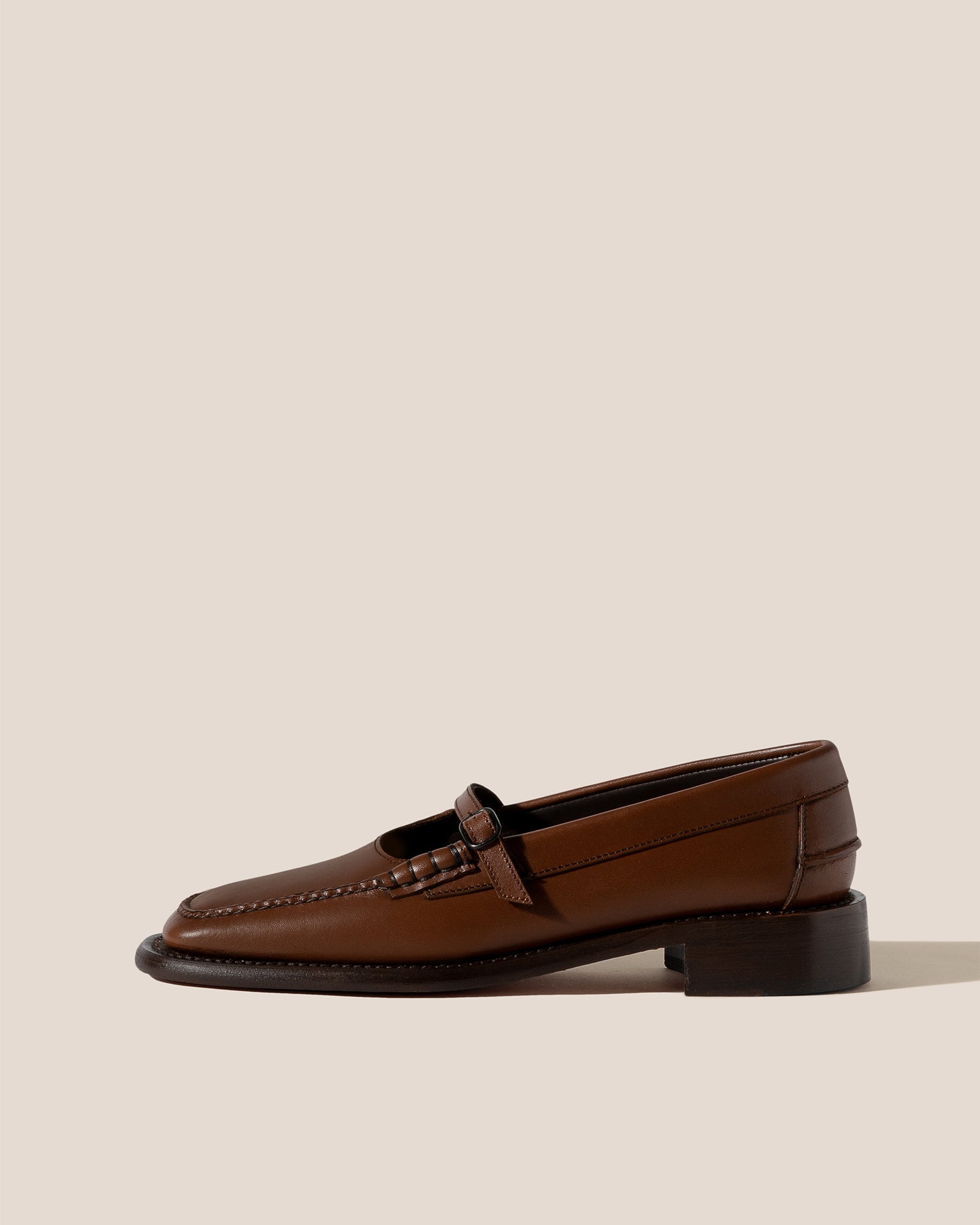 MELT THE LADY square loafer ブラック36 ローファー-