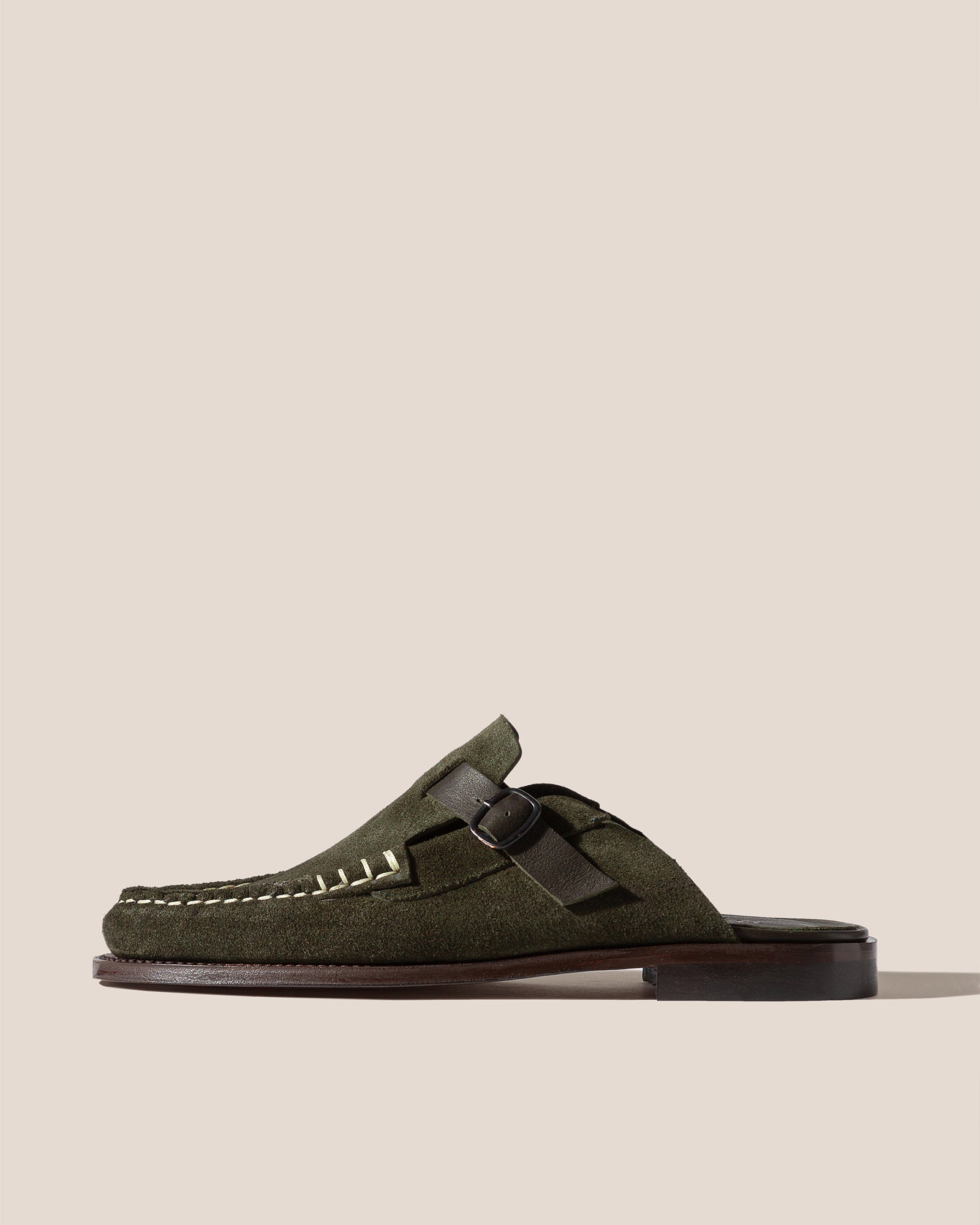 BARRACA - Men's Buckle-strap Mule Loafer