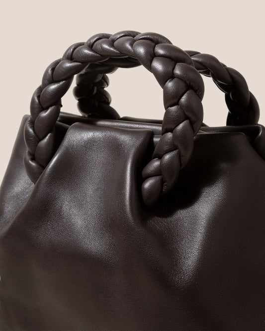 BOMBON L - Plaited-handle Leather Tote Bag – Hereu Studio