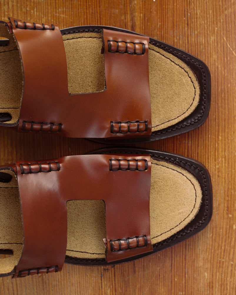 ヴィンテージ HEREU PUNTA Pointy Mule Loafer ミュールローファー www