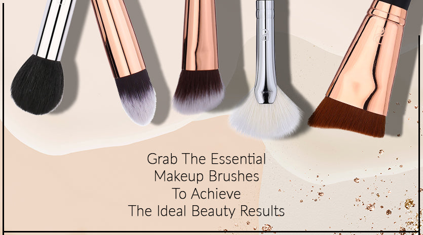 Essential makeup brushes