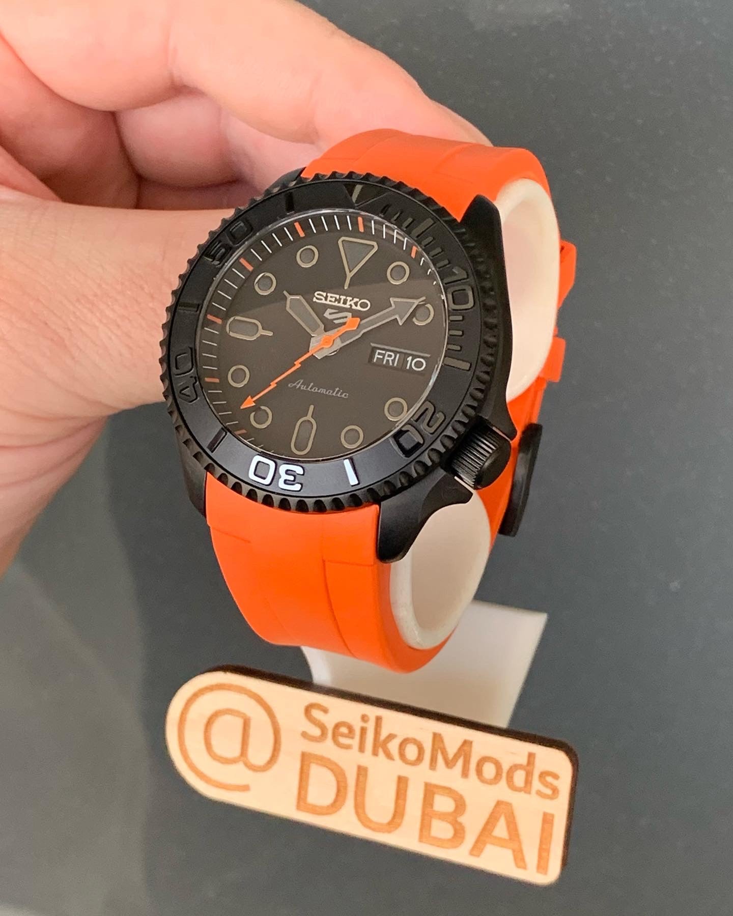 SRPD79 Blackout Orange (Built to Order) – SVK Watches