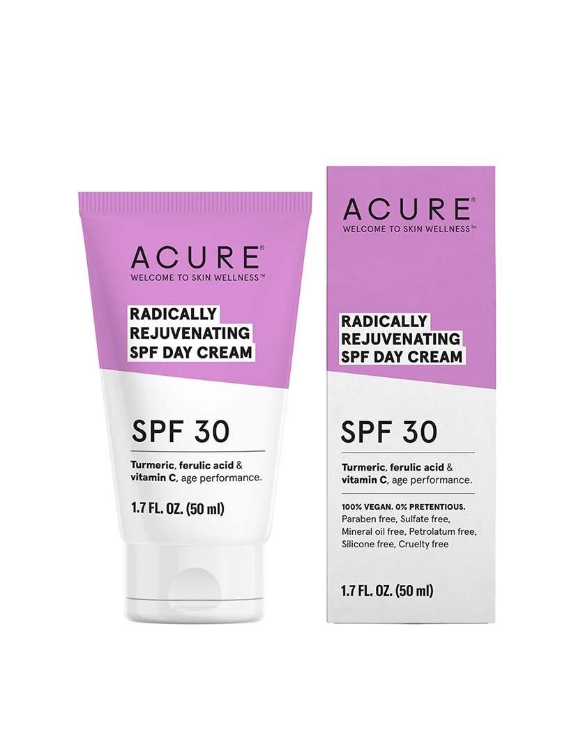 acure radically rejuvenating spf day cream