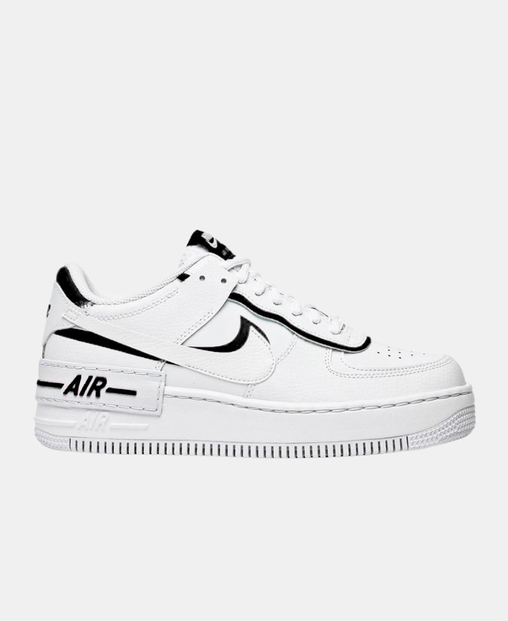 air force 1 shadow white and black