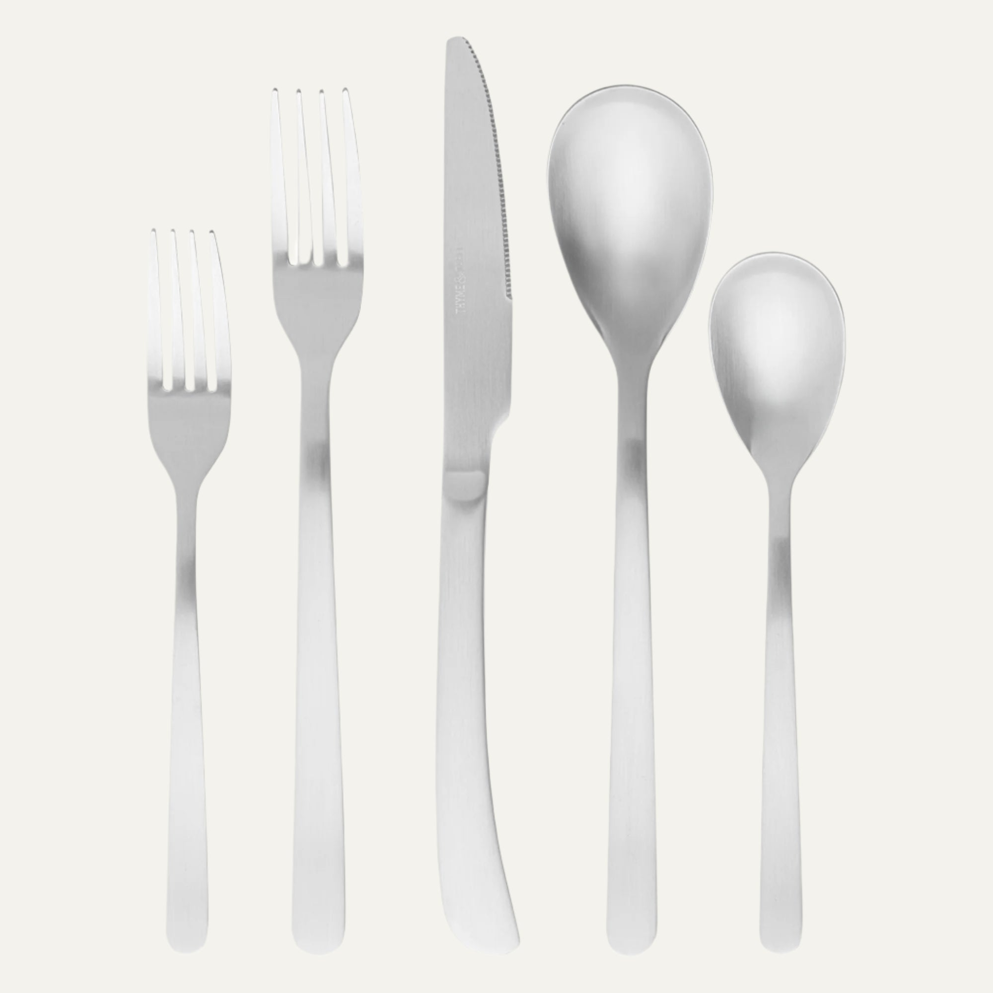40-Piece Royal Stainless Steel Flatware Set, Stainless Steel