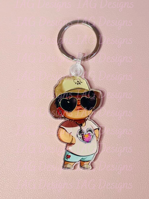 Baby Bad Bunny Keychain - IAG Designs