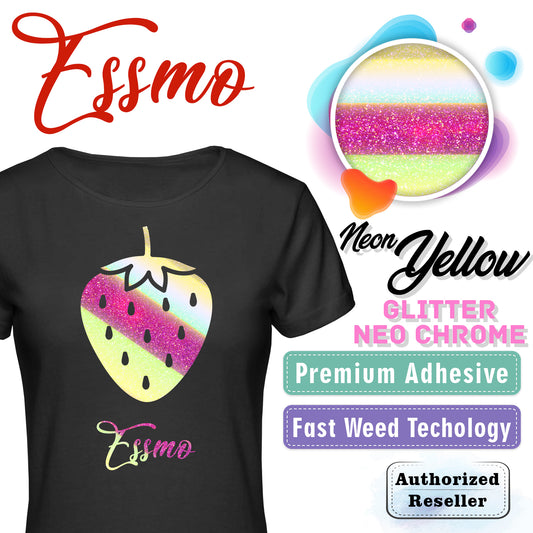 ESSMO™ Purple Neo Chrome Glitter Holographic Sparkle Heat Transfer Vin –  Essmovinyl