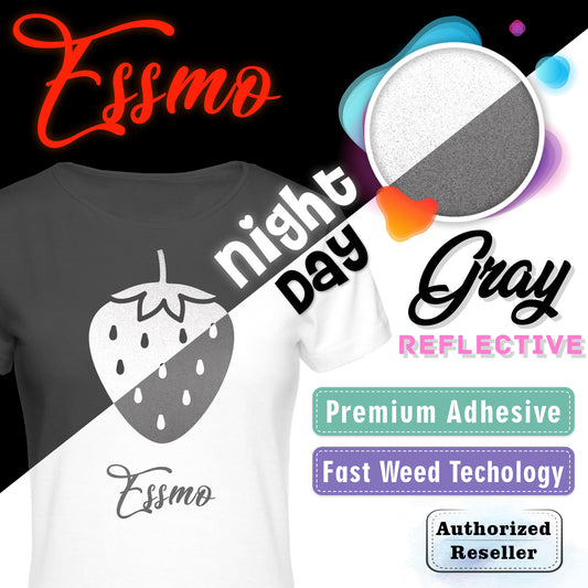 ESSMO™ Black Chrome Heat Transfer Vinyl HTV – Essmovinyl