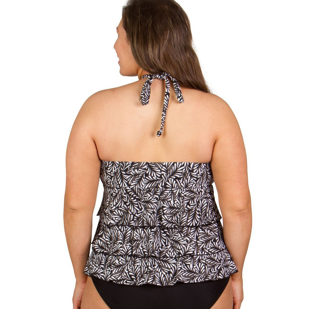 plus size bandeau swim top