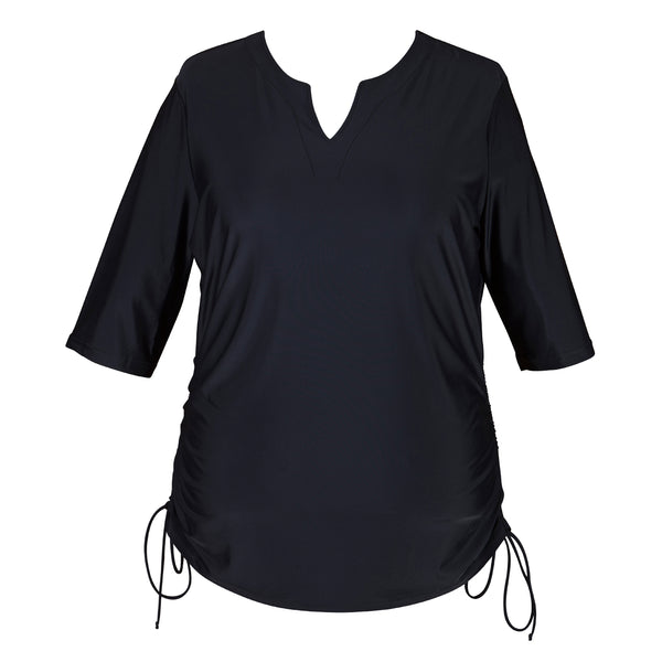 Plus Size Swim Shirt, Rashguard Cover-up with UPF 50+ – Swimsuits Just ...