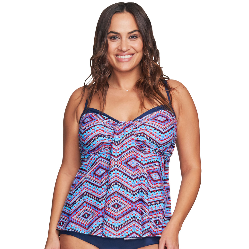 Mazu Women's Plus Size Swimsuit Top - On Sale – Swimsuits Just For Us