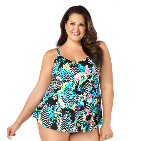 plus size swimwear for older women