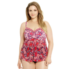 caribbean joe plus size swimwear