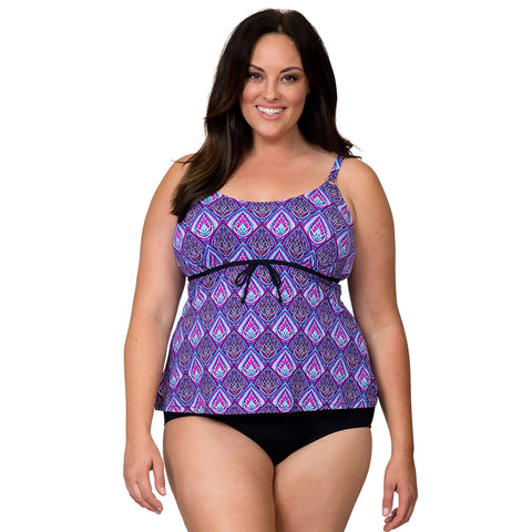 beach cabana plus size swimwear