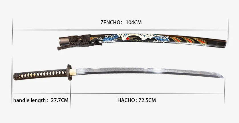 sea wave katana length