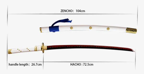 one piece sword katana length