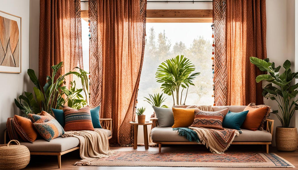 Boho Curtain Ideas for Different Rooms