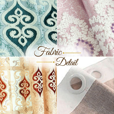 Embroidery Curtain Fabrics