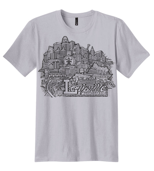 Kentucky Cities Louisville T-Shirt