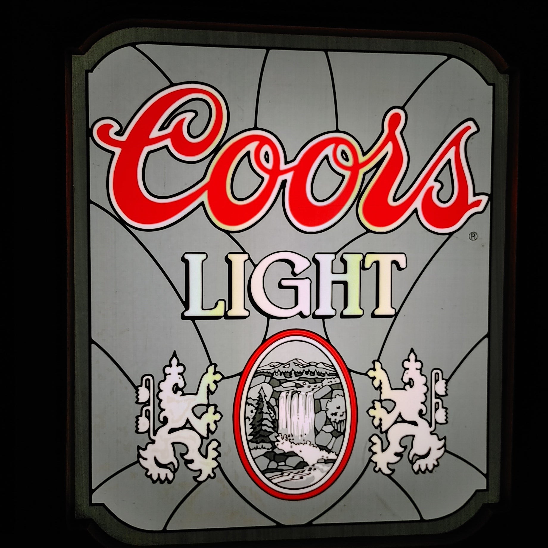 アメリカ産‼︎ Coors Light ヴィンテージ ランプサイン‼︎ 照明