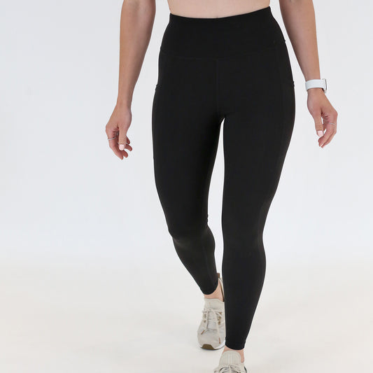 Activewear Review: Navy Pocket Brilliant Hi-Rise Capri 20 #5096