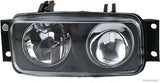 1358832 1400208 1422992 1529071 529071 Auxiliary lamp, right, without bulb E-MARK Scania 4-Series 94, 114, 124, 144, 164