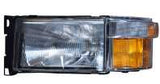 1525311 1337249 1407940 1431257 1446587 1467000 1732509 Headlamp, left with CORNER LAMP  LHD E-MARK Scania 4-Series 94, 114, 124, 144, 164 Scania P-/G-/R-/T-Series P/G/R/T