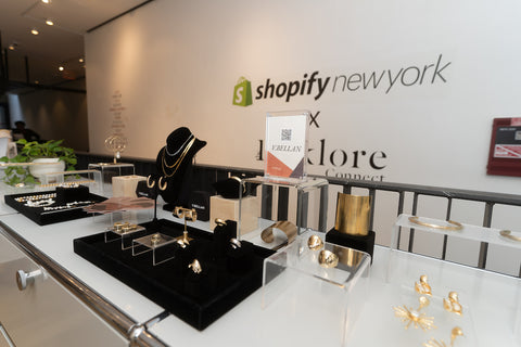 Black-owned jewelry brand nyfw showroom