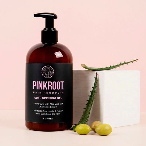 Pink Root Products curl defining gel