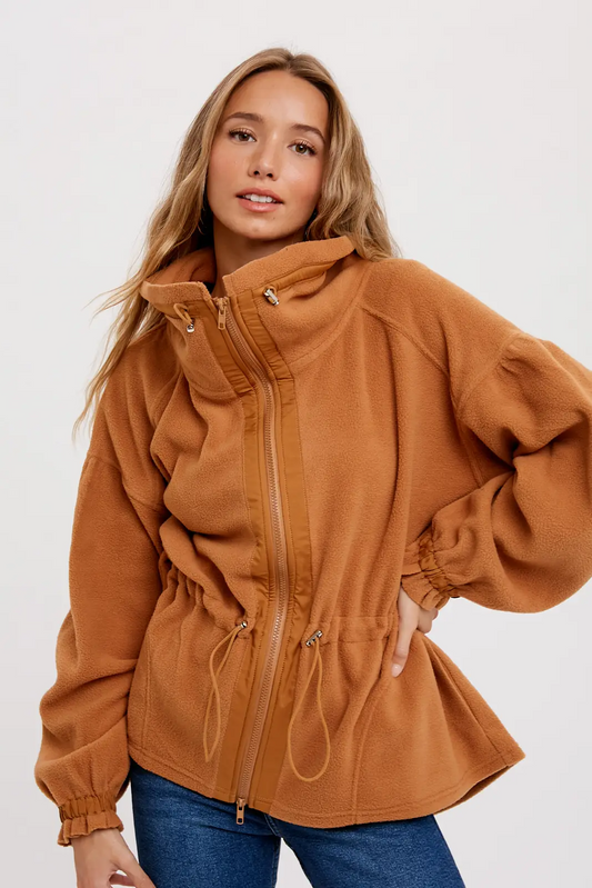 Faux Fur Hoodie Jacket – Elle Woods