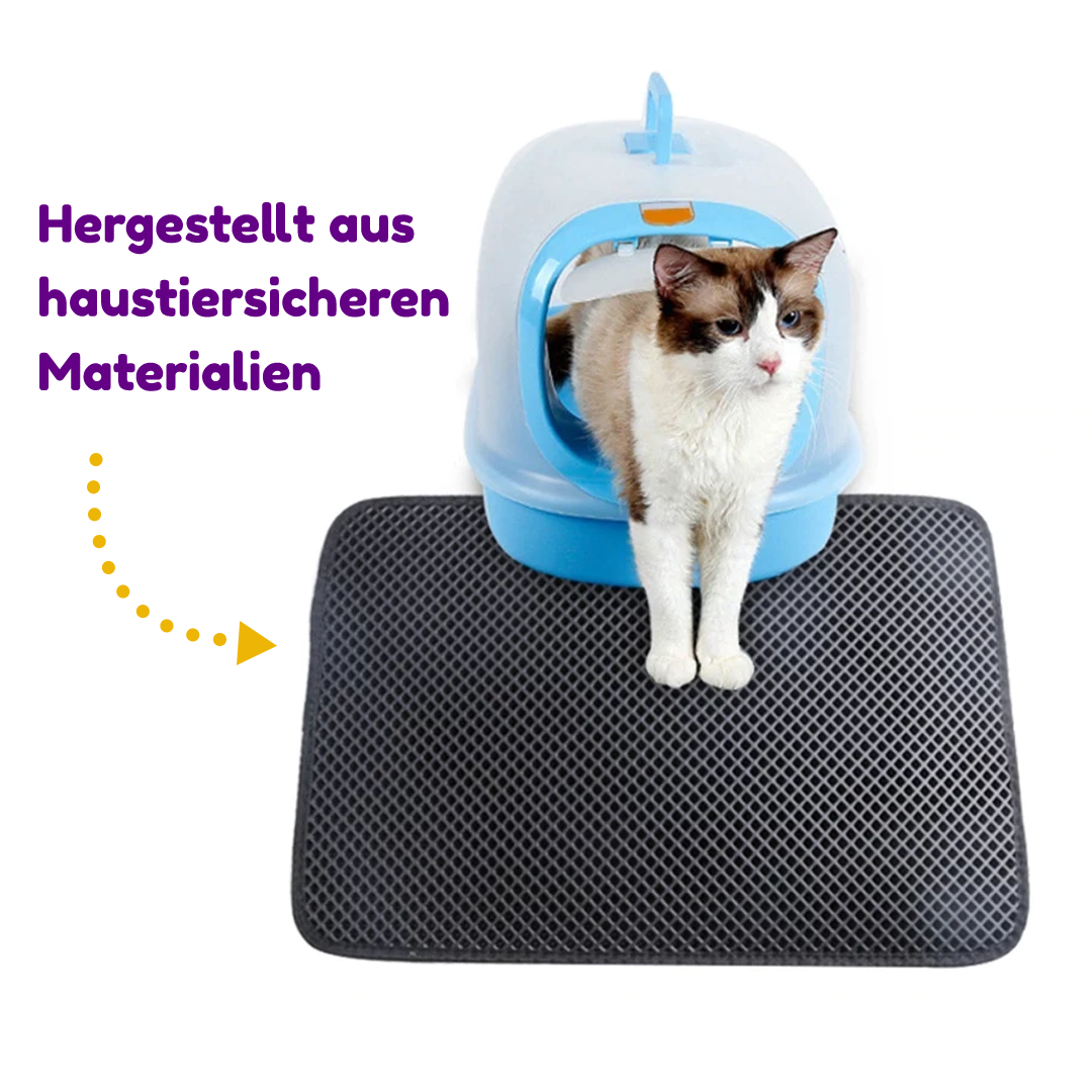 MagischePfoten™ Katzenstreu-Matte – Magische Pfoten