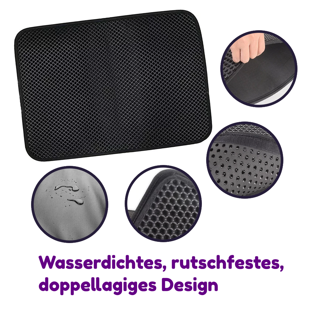 MagischePfoten™ Katzenstreu-Matte – Magische Pfoten