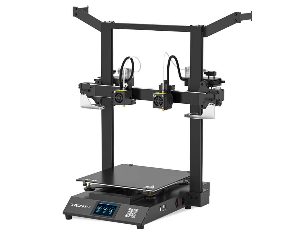 Tronxy Gemini S DIY двойной экструдер IDEX 3D принтер комплект две гол –  Tronxy3dprinter.com