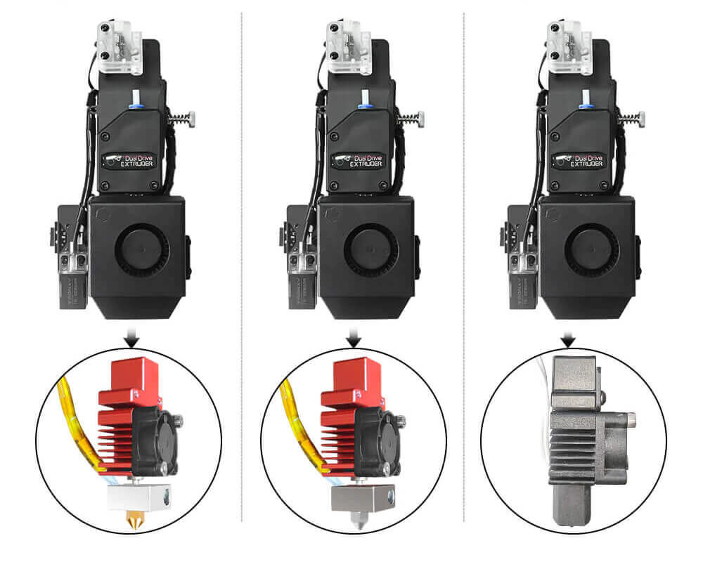 Tronxy 320 Degree Hotend 1.75mm Direct Drive Extruder Print PP / PC High Temperature Upgrade Print Head for VEHO Series 3D Printers Tronxy 3D Printer | Tronxy Large 3D Printer | Tronxy Large Format Veho 600 800 1000 3D Printer