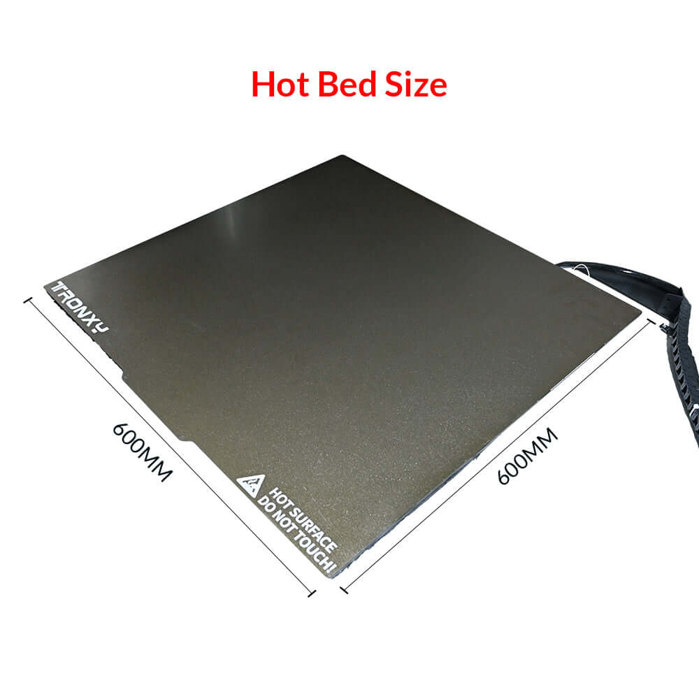 Tronxy 3D Printer Silicone Heated Kits Heating Plate 600x600mm 3D Printers VEHO 600 Series Tronxy 3D Printer | Tronxy Large 3D Printer | Tronxy Large Format Veho 600 800 1000 3D Printer