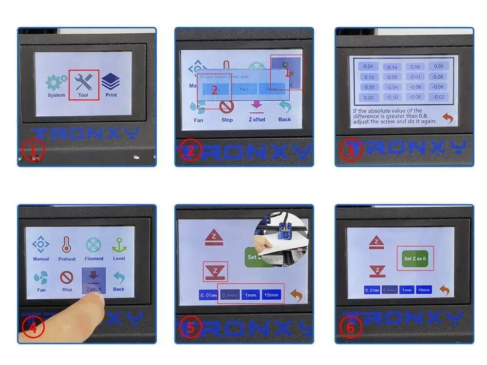 Tronxy 3D Printing Smart Controller Display 3.5 inch Touch Screen 3D Printer Parts and Accessories Suitable for XY-2 PRO/X5SA/X5SA-400/X5SA-500/Moore 2 Pro Tronxy 3D Printer | Tronxy Large 3D Printer | Tronxy Large Format Veho 600 800 1000