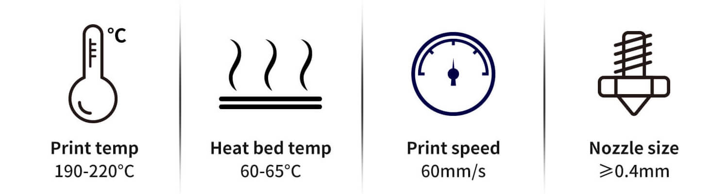 Tronxy Carbon Fiber Filament PLA 1.75mm Reinforced 3D Printer PLA Filament Black PLA 3D Filament PLA-CF 1.75 Filament 1 KG Spool 2.2 LBS for 3D Printers