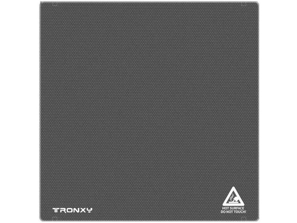 TRONXY Plate-forme d'imprimante 3D améliorée - Plateau chauffant en verre -  330 x 330 mm - Capteur de nivellement automatique TR noir - Peut détecter  tous les objets non transparents - Accessoires