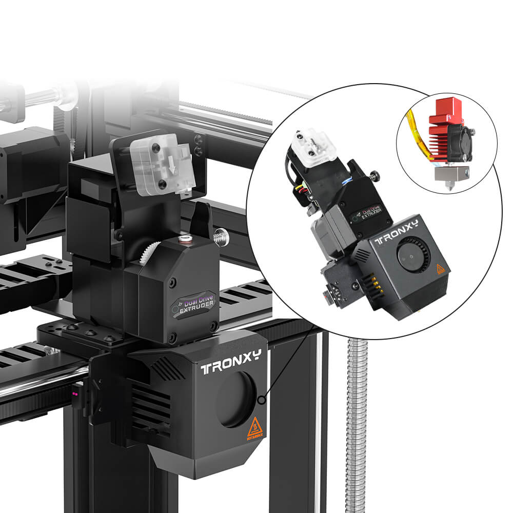 Tronxy VEHO 1000-16 Large Scale 3D Printer Big Format Direct Drive 3D Printer Build Size 1000x1000x1600mm 320 Degree Hotend Tronxy 3D Printer | Tronxy Large 3D Printer | Tronxy VEHO Large Format 3D Printer