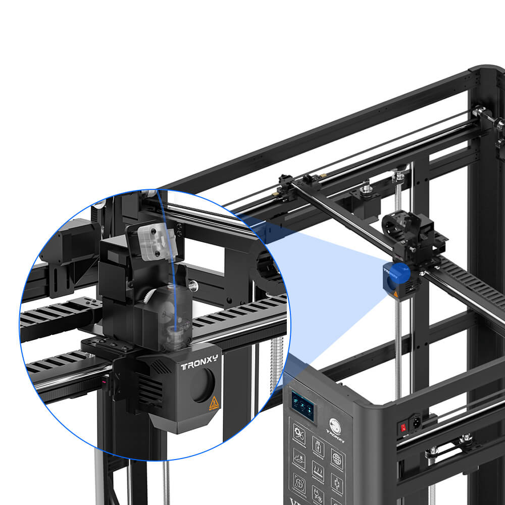 Tronxy VEHO 1000-16 Large Scale 3D Printer Big Format Direct Drive 3D Printer Build Size 1000x1000x1600mm 320 Degree Hotend Tronxy 3D Printer | Tronxy Large 3D Printer | Tronxy VEHO Large Format 3D Printer