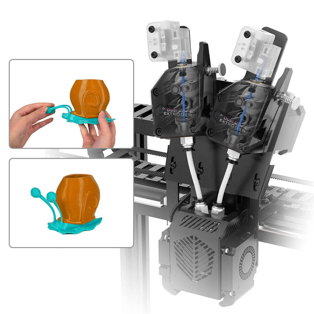 Imprimante 3D extrudeuse à tête d'extrusion en laiton 0,2 mm 0,3 mm 0,4 mm  Mk8 Buse - Chine Imprimante FDM, imprimante 3D