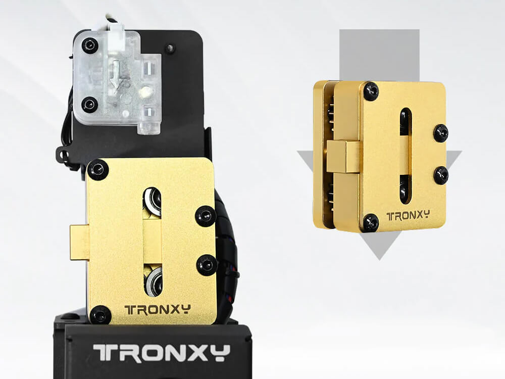 Tronxy VEHO Series 3mm Full Metal Hotend Extruder Dual Gear Direct Drive Extruder Print Head Kits Apply to 2.85mm Filament Tronxy 3D Printer | Tronxy Large 3D Printer | Tronxy Large Format Veho 600 800 1000 3D Printer