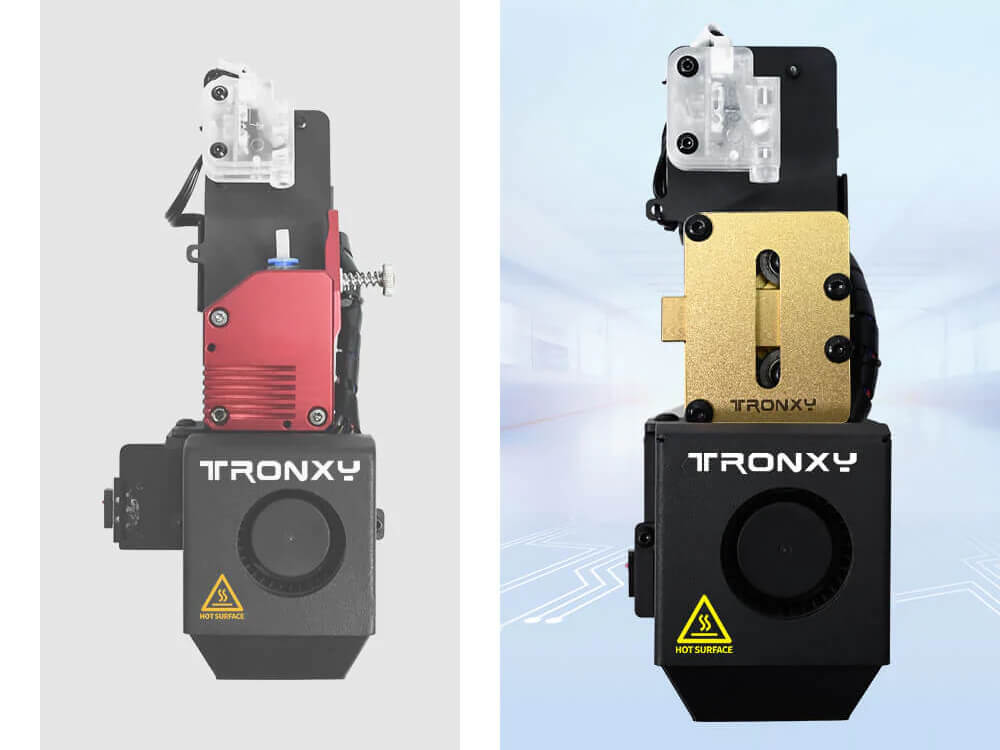 Tronxy VEHO Series 3mm Full Metal Hotend Extruder Dual Gear Direct Drive Extruder Print Head Kits Apply to 2.85mm Filament Tronxy 3D Printer | Tronxy Large 3D Printer | Tronxy Large Format Veho 600 800 1000 3D Printer