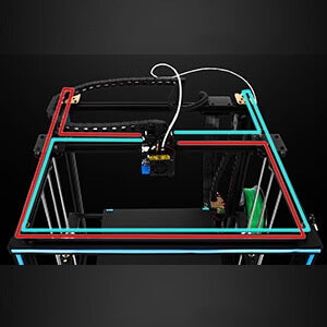 Tronxy X5SA-400 Pro DIY 3D Printer with Tian Exruder Quiet Drive Mainboard 400x400x400mm Tronxy 3D Printer | Tronxy Large 3D Printer | Tronxy X5SA 400 Large Format 3D Printer