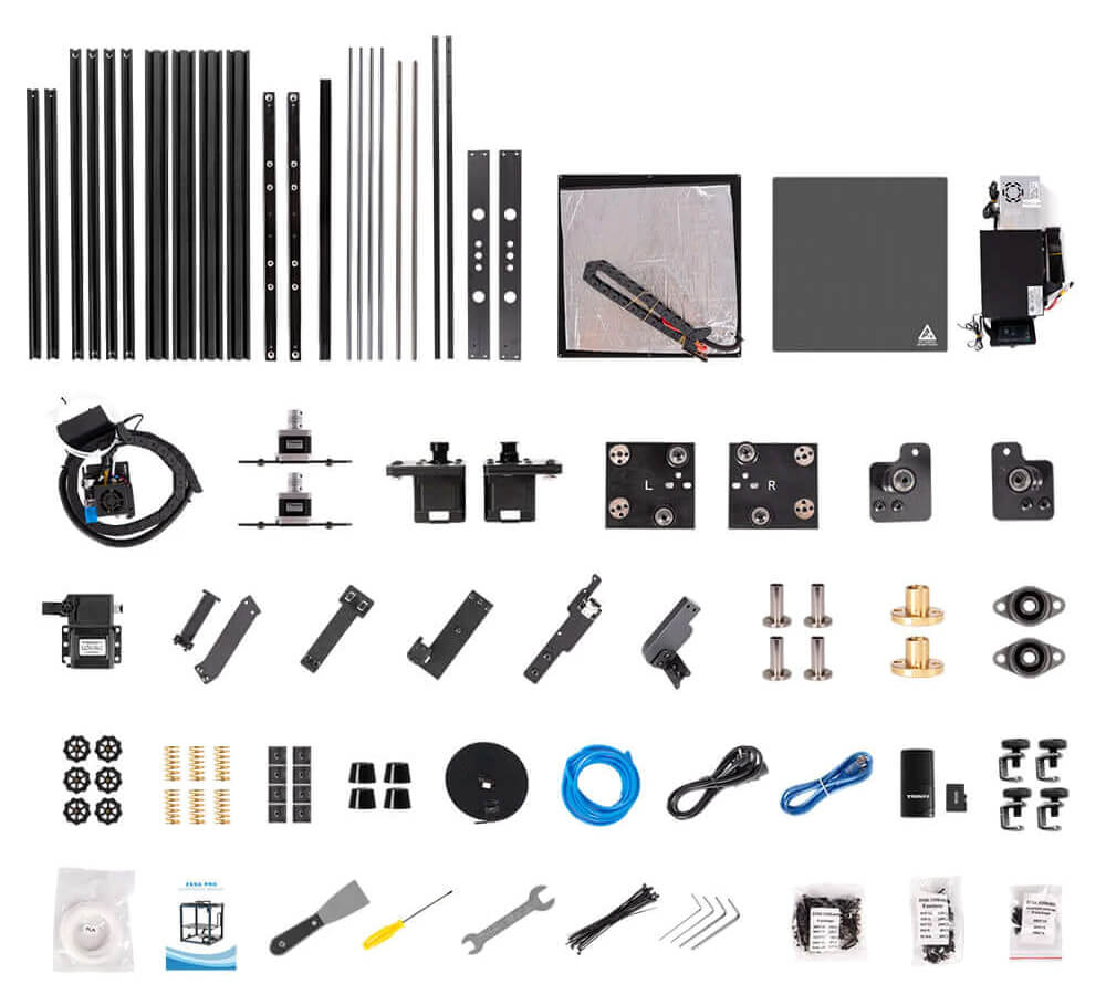 TRONXY Plate-forme d'imprimante 3D améliorée - Plateau chauffant en verre -  330 x 330 mm - Capteur de nivellement automatique TR noir - Peut détecter  tous les objets non transparents - Accessoires