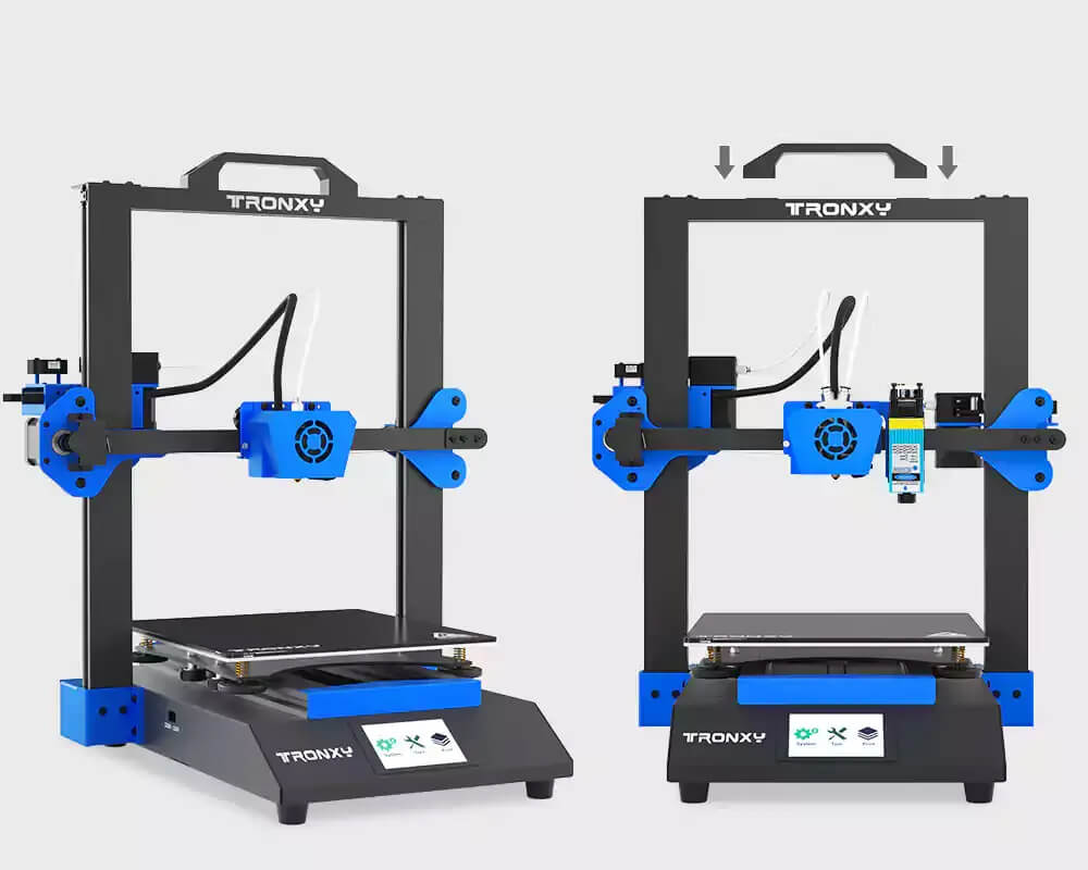 Tronxy XY-3 SE Standard 2-in 1 Set Laser 3-in-1 Set 3D Printer DIY Kit 255x255x260mm Tronxy 3D Printer | Tronxy XY3 3D Printer | Tronxy XY 3 3D Printer