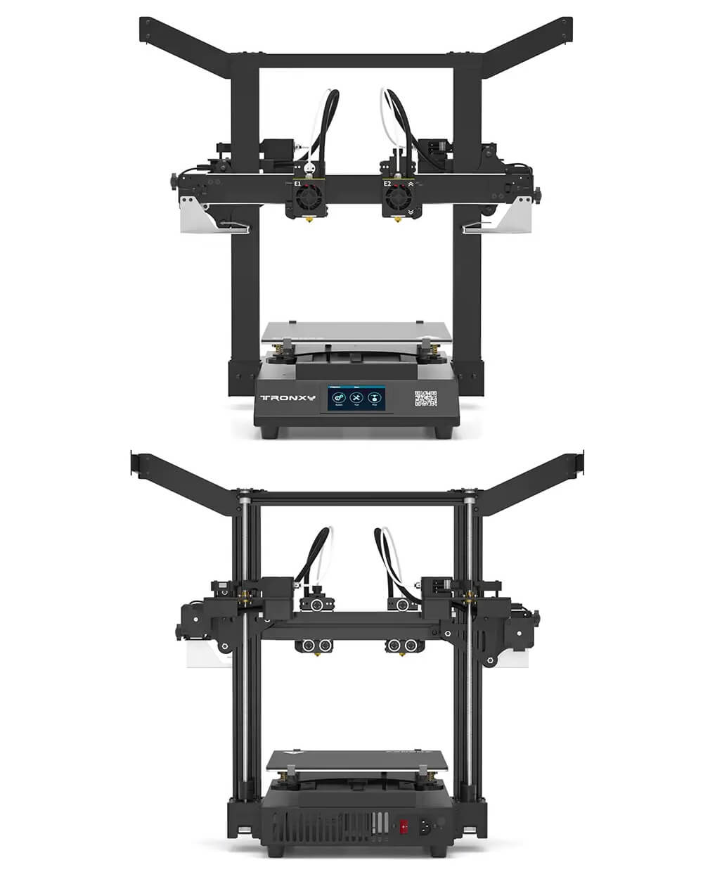 Tronxy Gemini XS 2022 New DIY IDEX 3D Printer Kit Two Head Multicolor Independent Dual Extruder 3D Printer 255x255x260mm Tronxy 3D Printer | Tronxy Gemini 3D Printer | Tronxy Idex 3D Printer