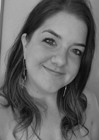 Black and white picture of the Extra Unique Boutique owner, Lauren Anne