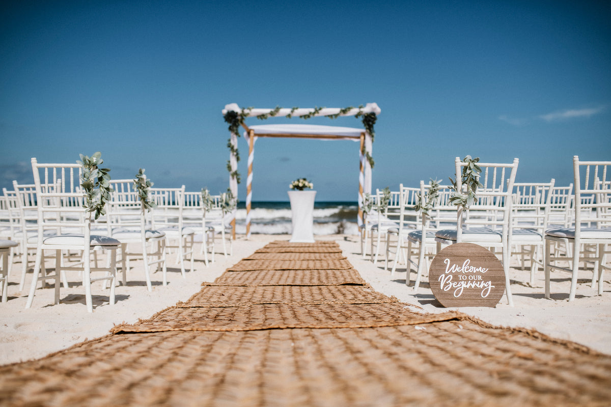 Wedding Venue at the Beach of Valentin Imperial Maya