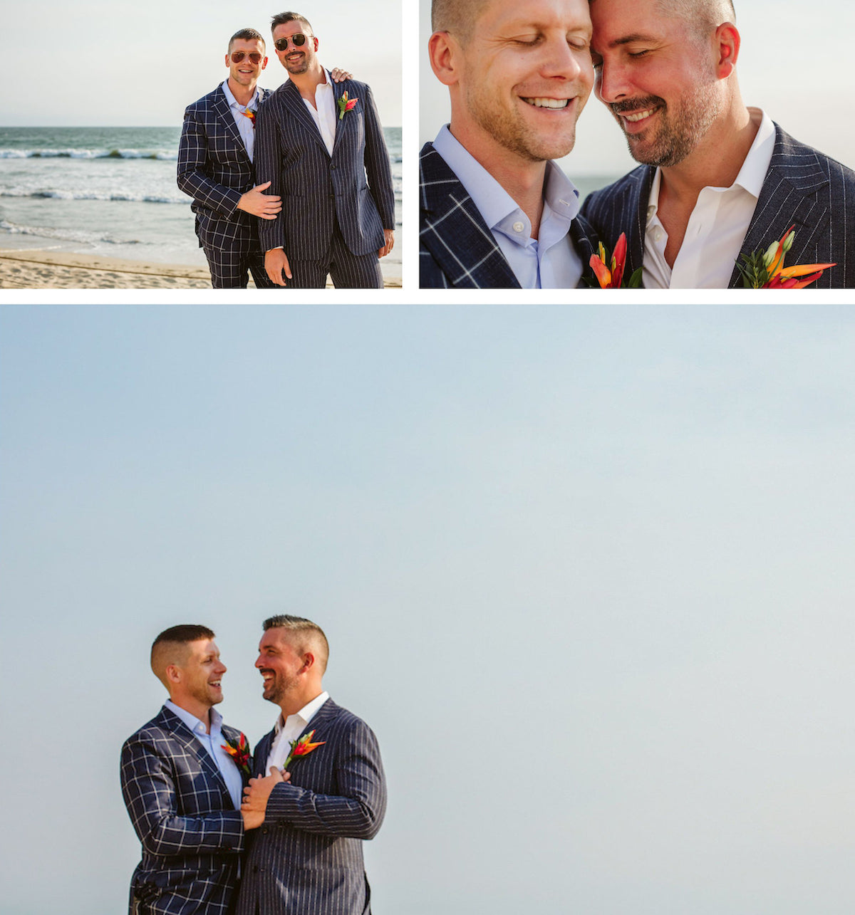 Couple photos of lgbtq wedding at Grand Velas Riviera Nayarit